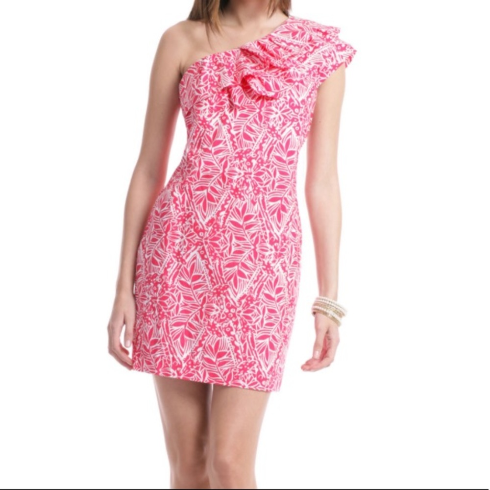 Lilly Pulitzer Punch Pink Sandra Dress